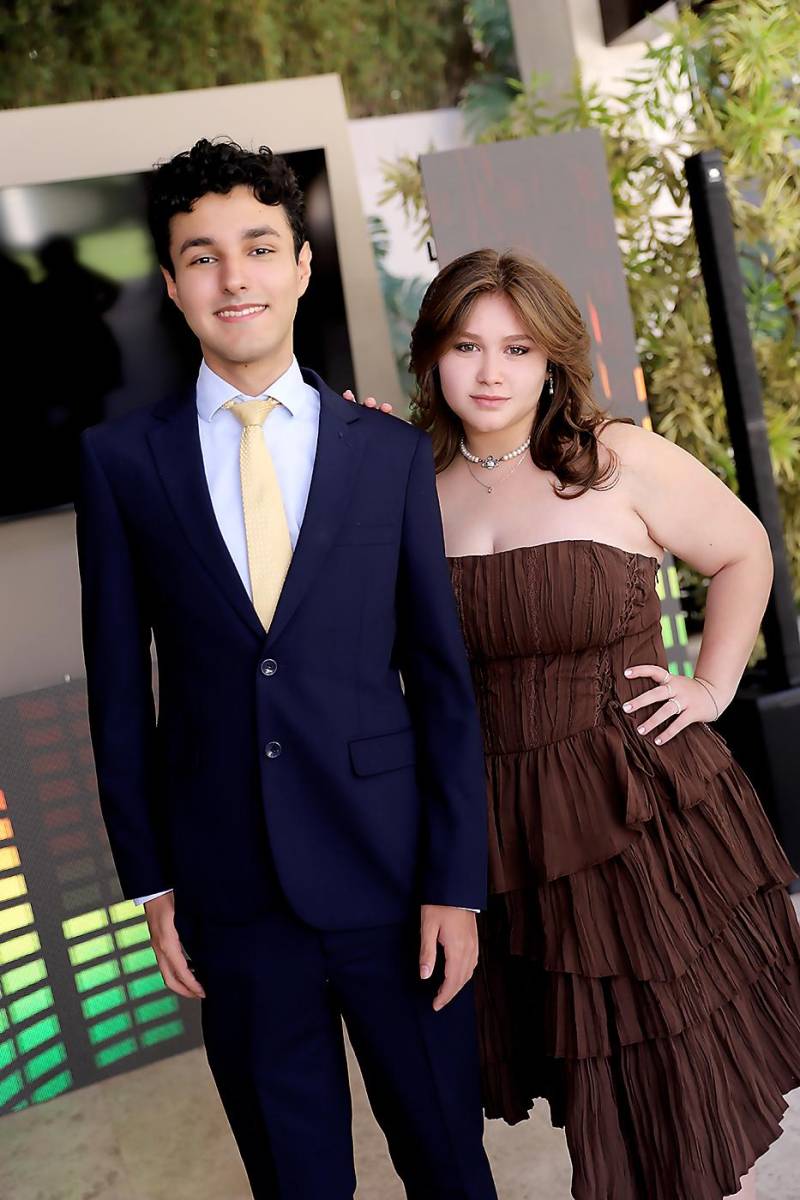 Gustavo Álvarez y Adriana Acosta. 