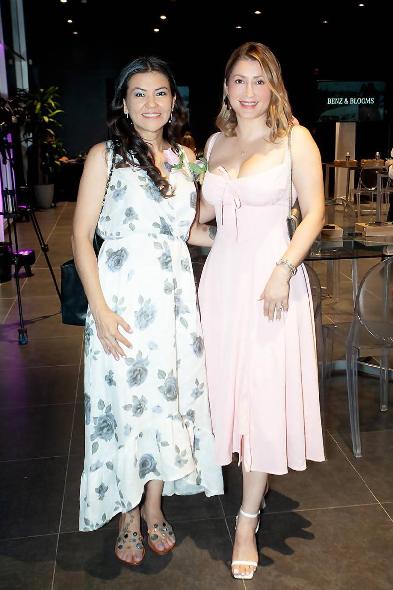 Denia Villeda y Belsy Umanzor. 