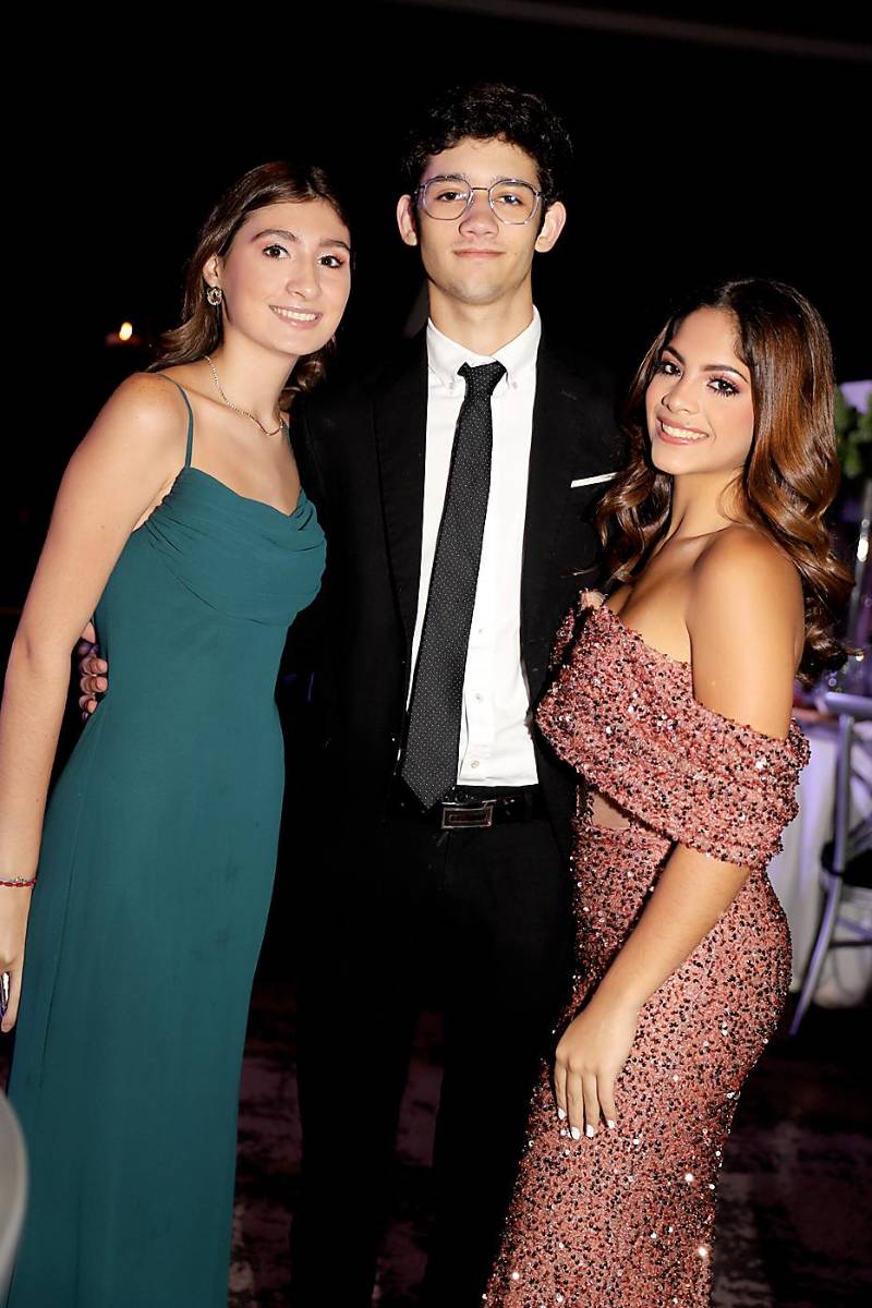 Invitados a la prom de la American School of Tegucigalpa