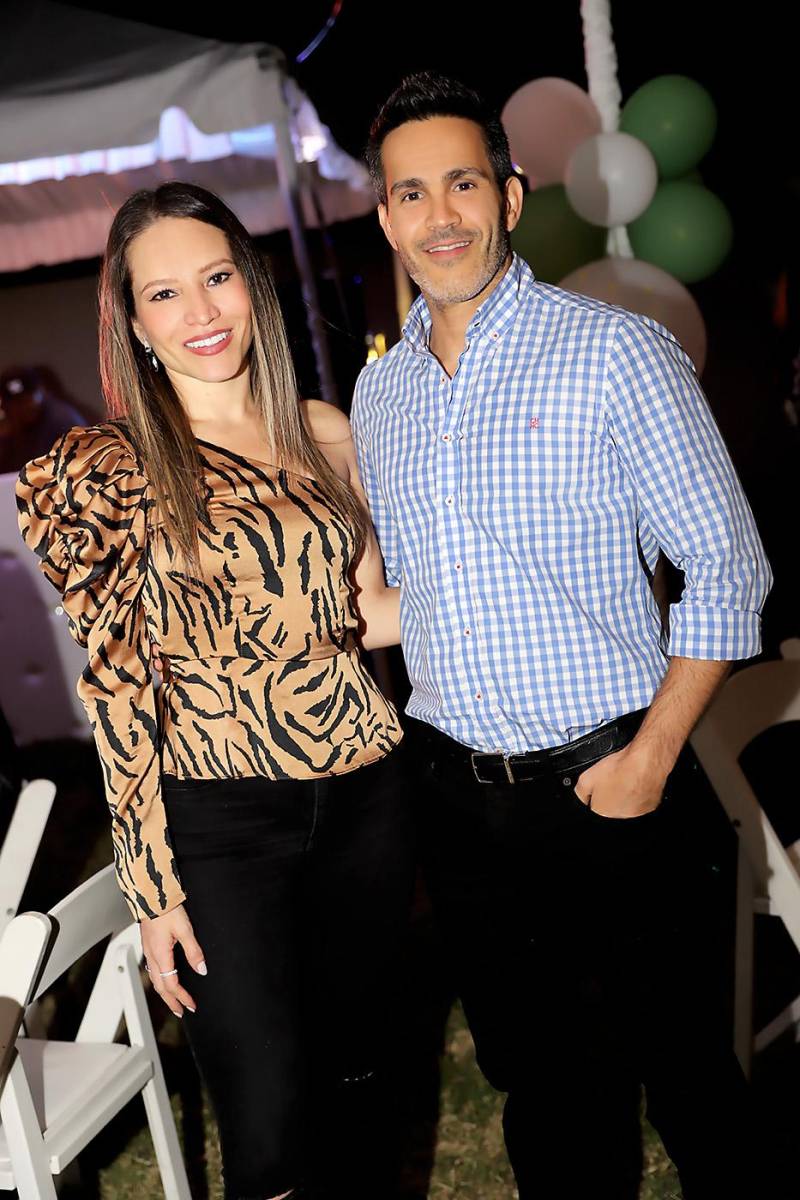 Sarahi Fúnez y Alexi Bossa