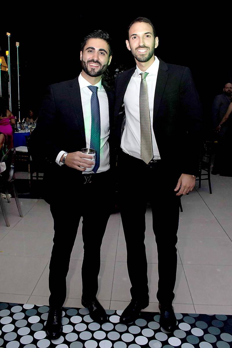 Jean Paul Boadla y Andrés López.