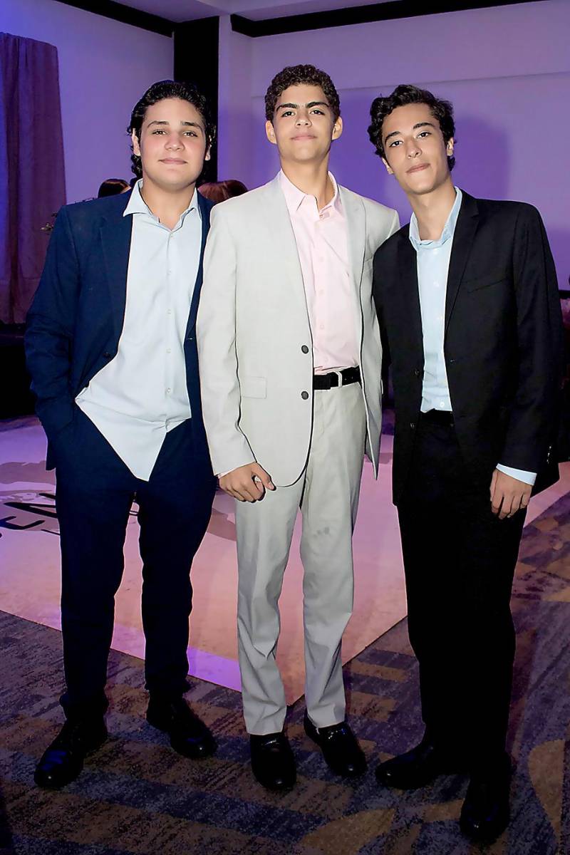  Norman Yuja, Pablo Quintana y Felipe Jarufe
