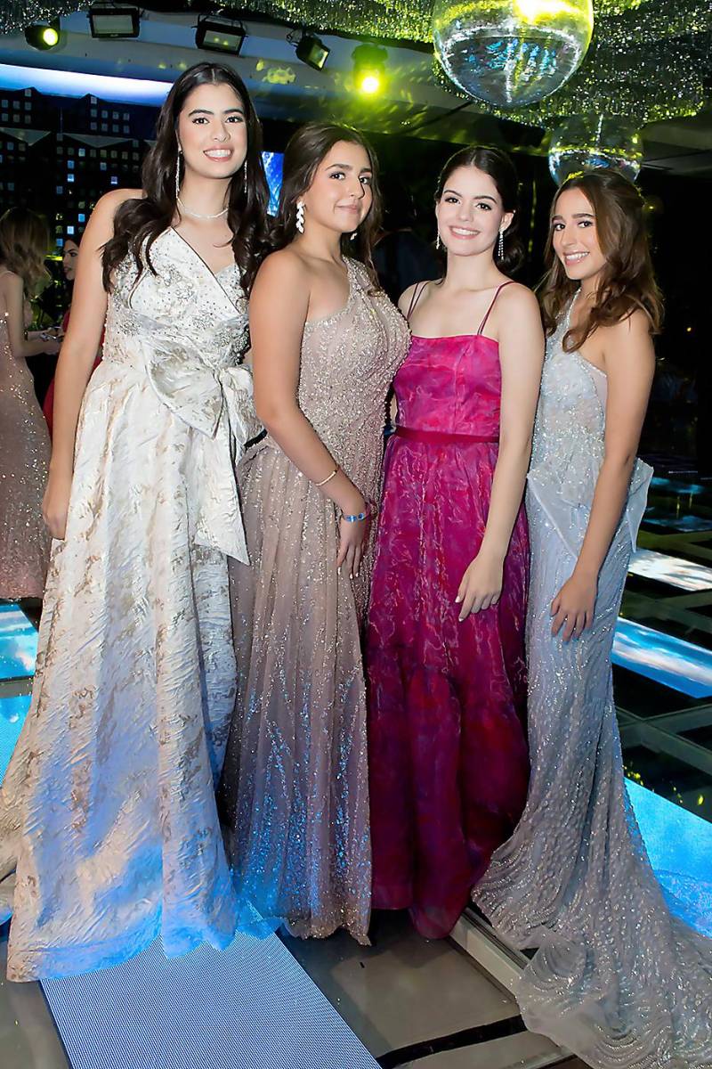 Valentina Matuty, Katherine Reynaud, Adriana Teruel y Natalia Córdoba.
