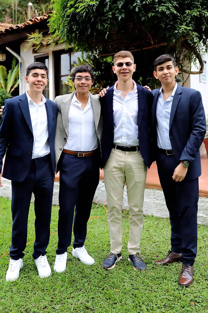 Diego Rubio, Diego Ponce, Carlos Reina y Rodrigo López