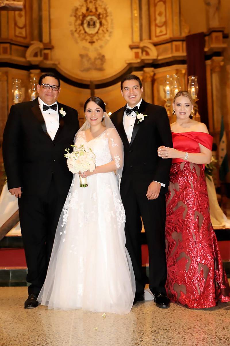 Miguel Mauricio, Miguel Mejia, Sofía Buck y Gabriela Chinchilla