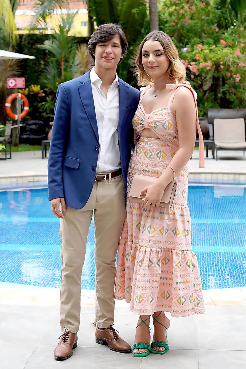 Edgardo Fajardo y Camila Boadla