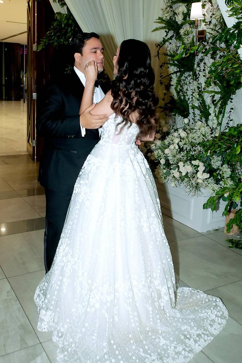 Así fue la boda de Christopher Fuschich y Giovana Handal