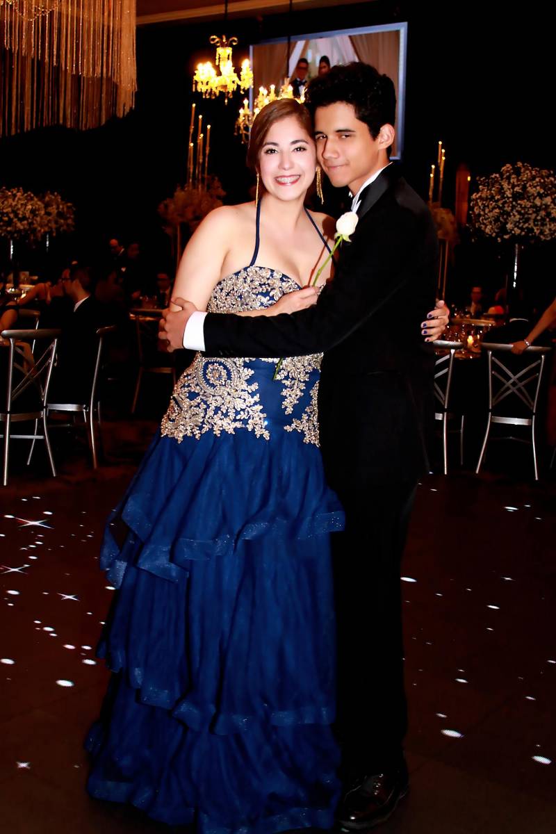 Josué García y su madre Stephanie Rivera. 