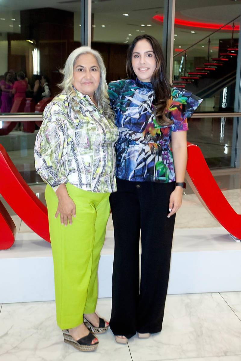 Lourdes Kattan y Cinthia Hernández.