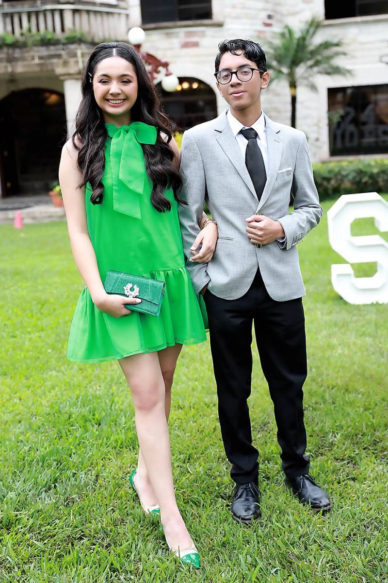 Camila Ruíz y Leonardo Flores. 