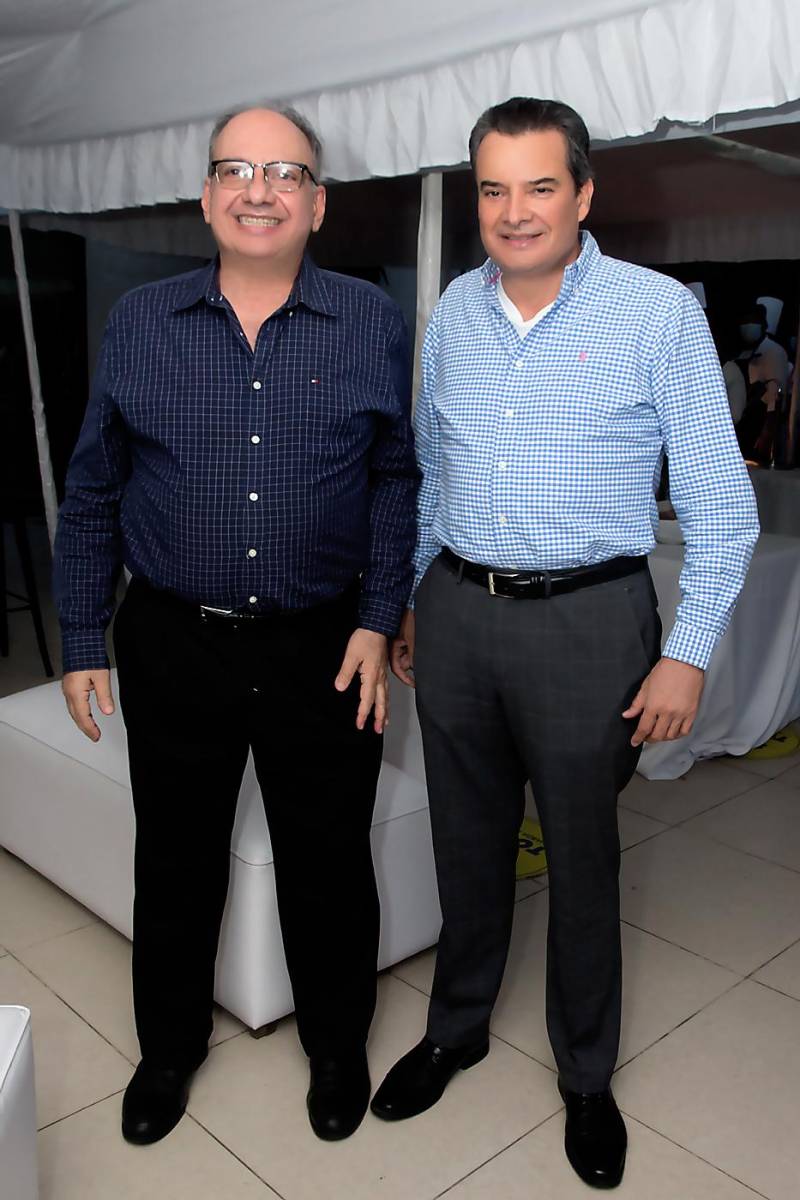 Víctor Kawas y Ramón Fuentes.