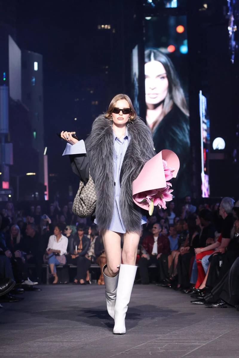 Gucci Cruise convirtió Times Square en una pasarela