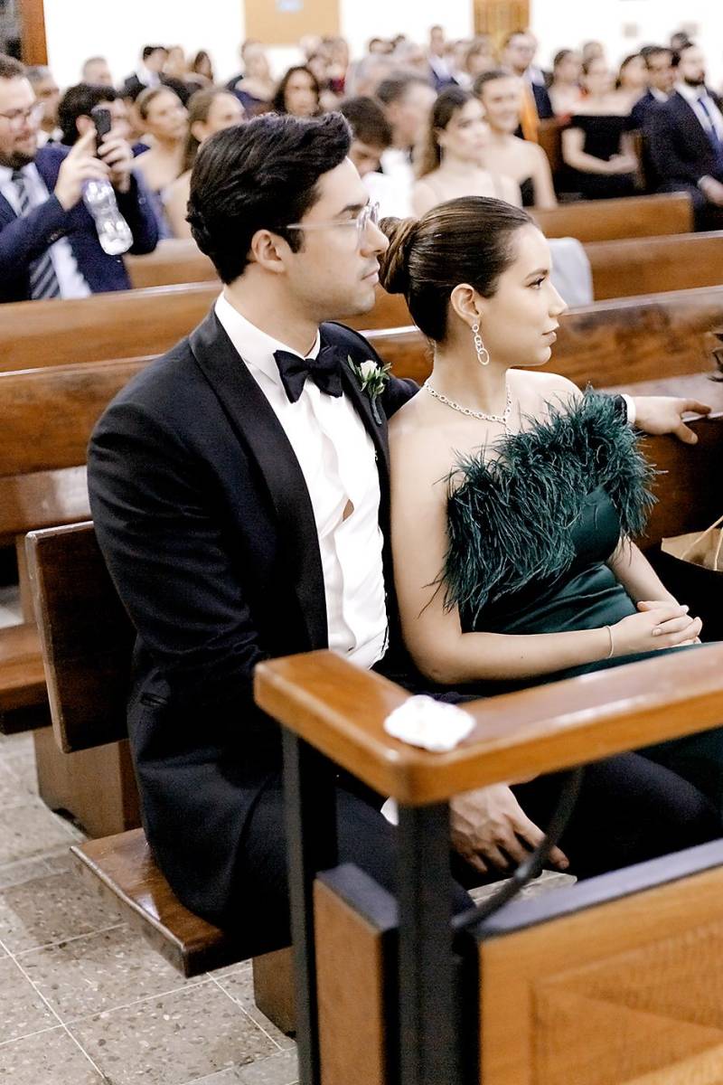 José David y Alexandra Bustillo.