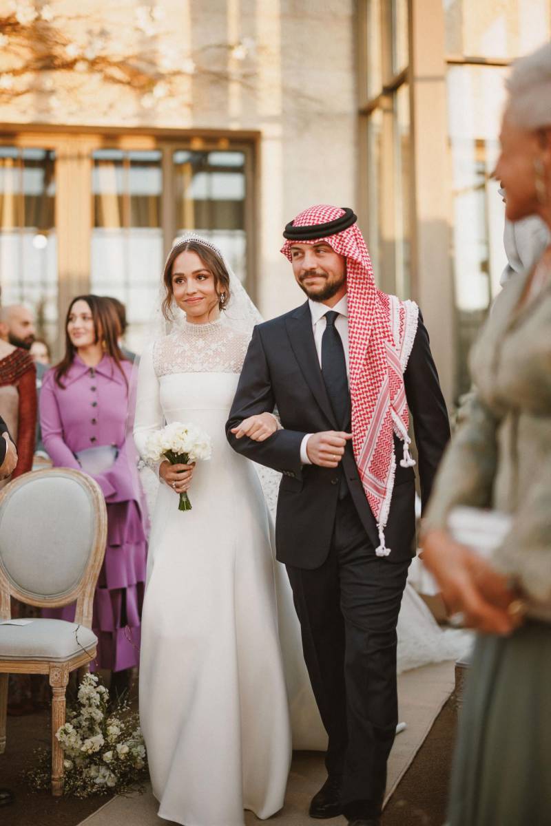 La boda de la princesa Iman de Jordania con Jameel Alexander Thermiotis
