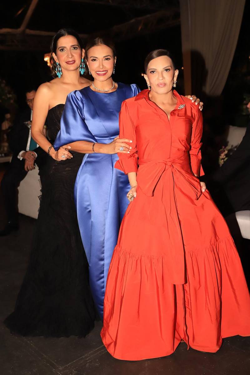 Mónica Lama, Vivi Montoya y Blanca Bendeck