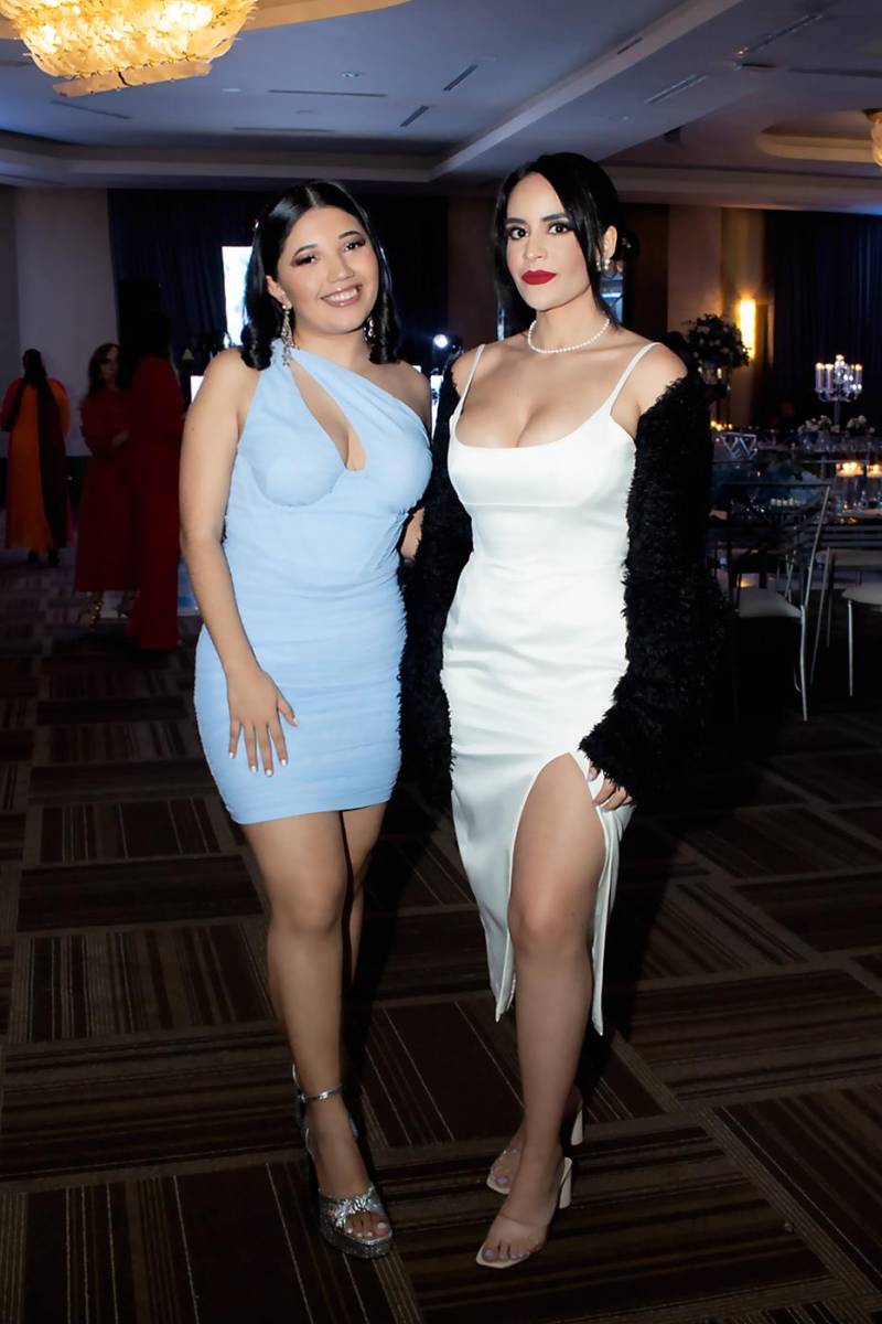Isabella Budde y Gloria Peña 