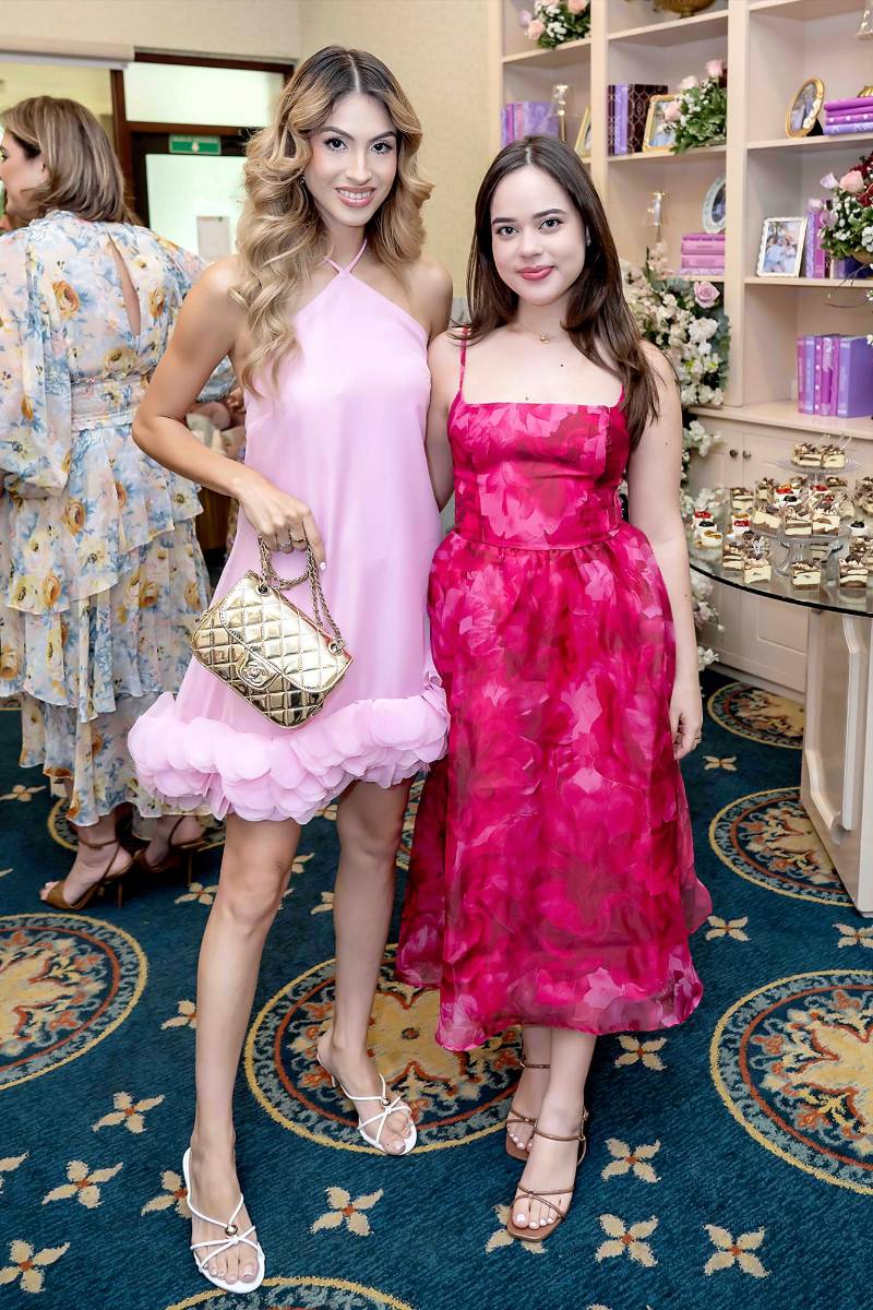 Rosyl Mejía y Cristina Bográn.
