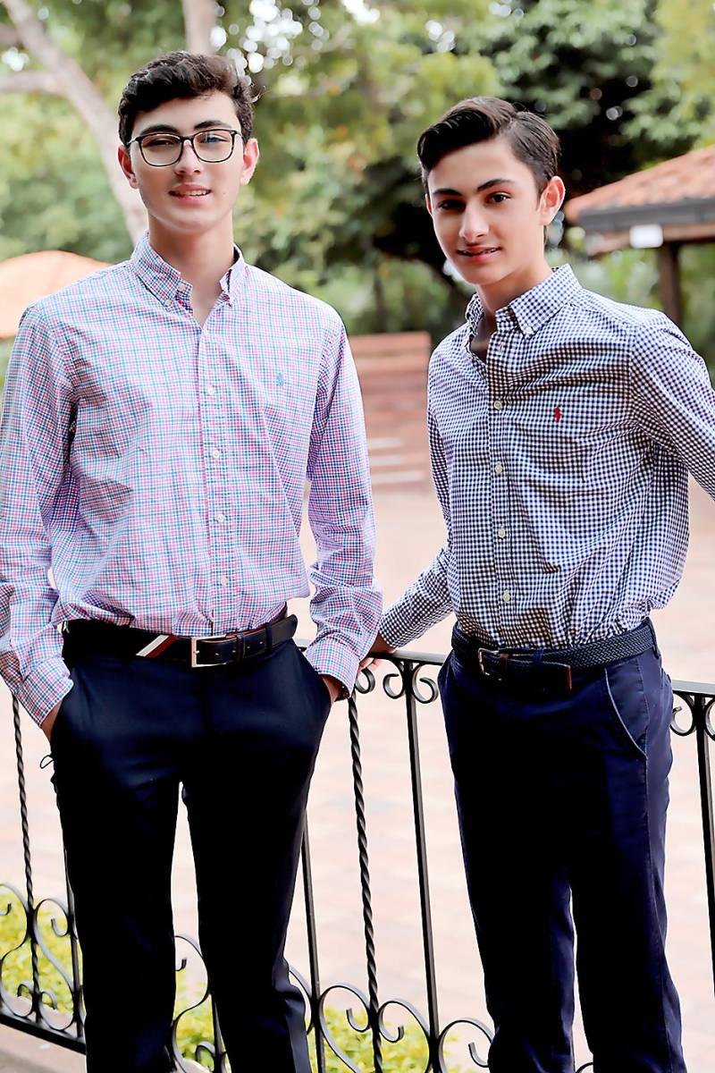Abraham y Tony Kafati