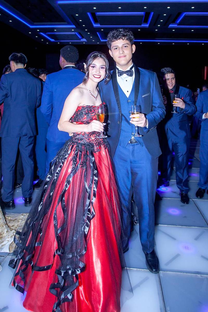 Analía Agüero y Justin Astudillo.