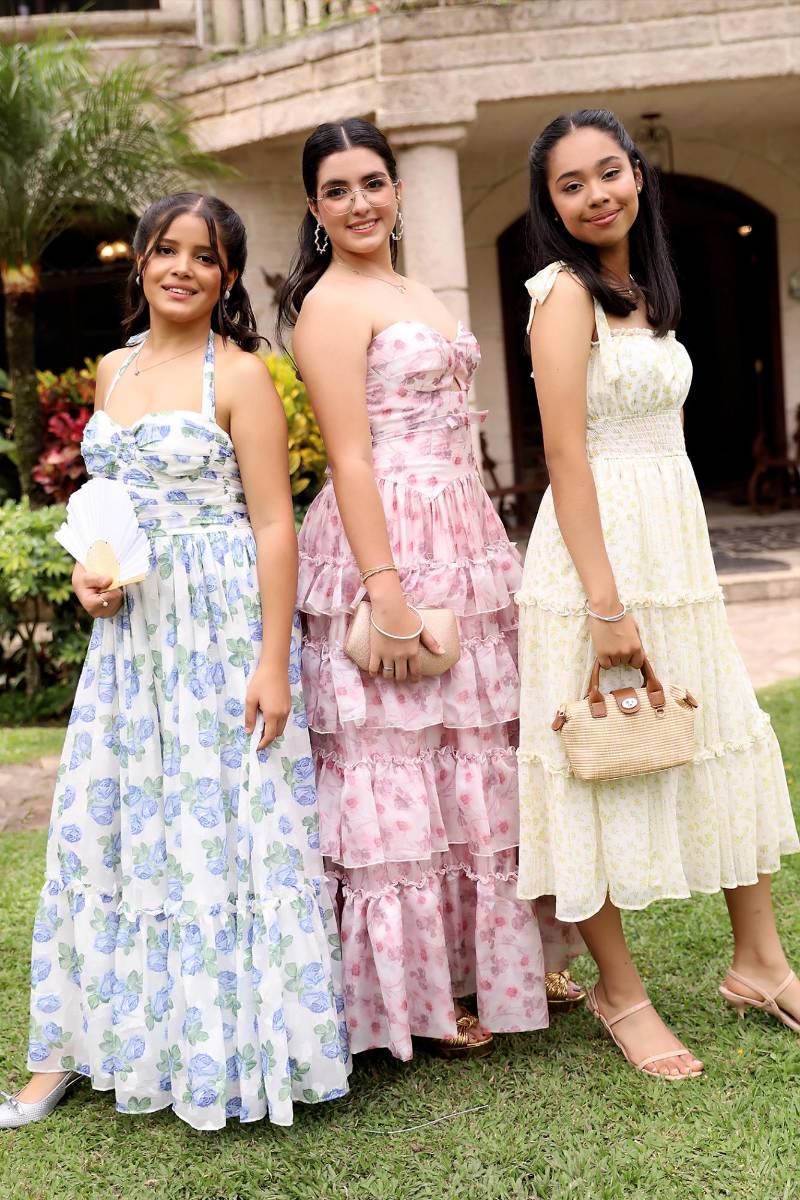 Camila Cruz y Grazzia Lacayo y Daniela Ramírez 