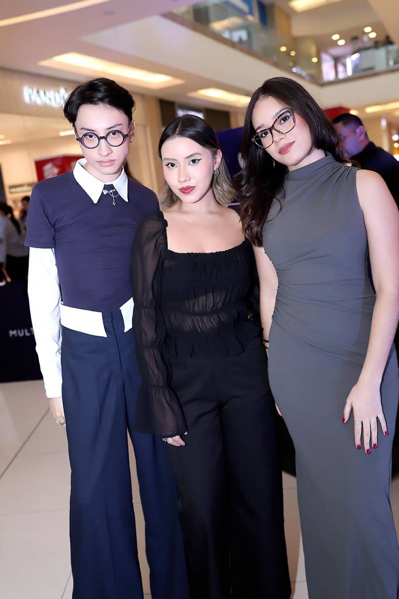 Bastián Vásquez, Allison Díaz y Andrea Rosales.