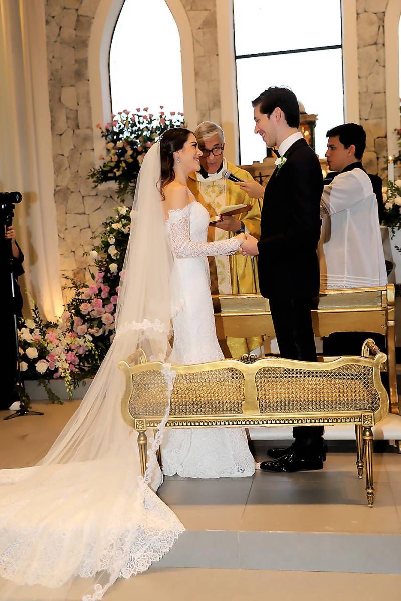 Boda de Samira Kafati y Paolo Burgos