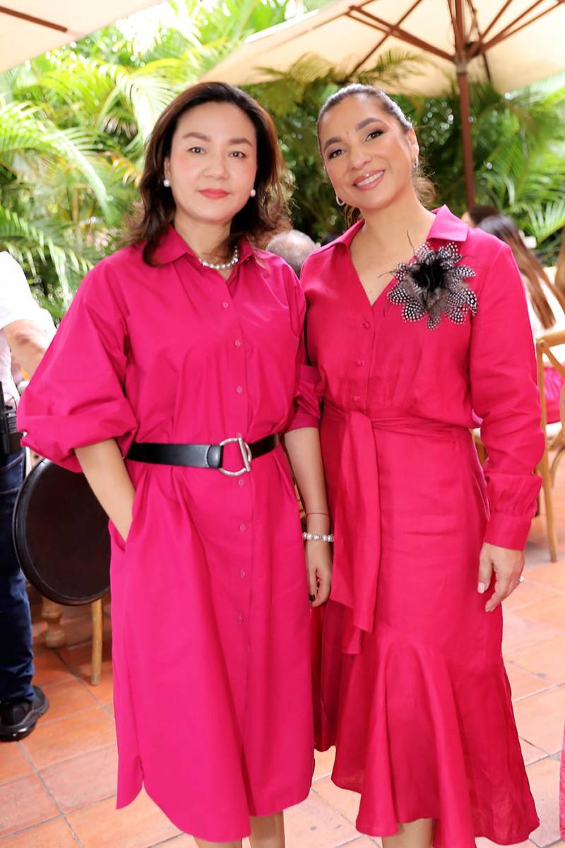 Annie Yang y Sandra Noguera.