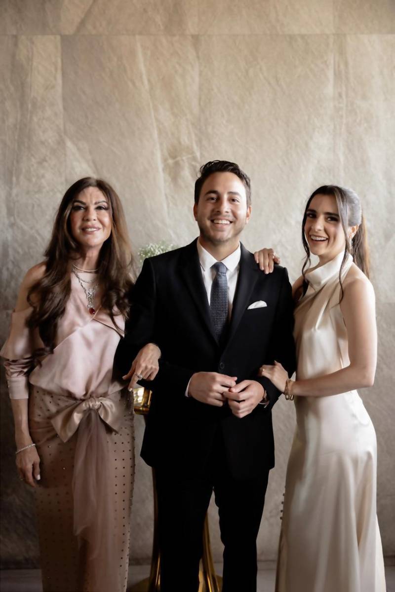 Carmen Chahín, Aldo Lanzas y Joana Bandy.