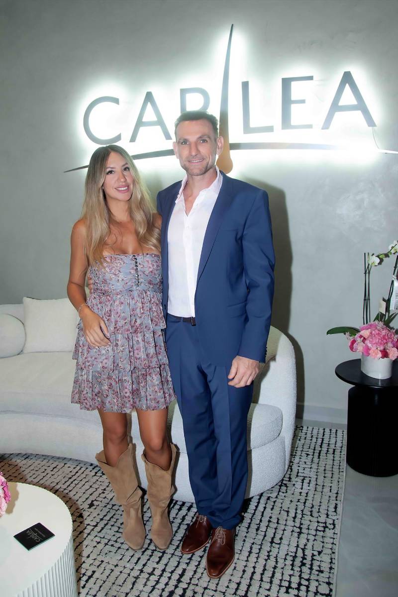 Bárbara López y Bruno Zsyferman.