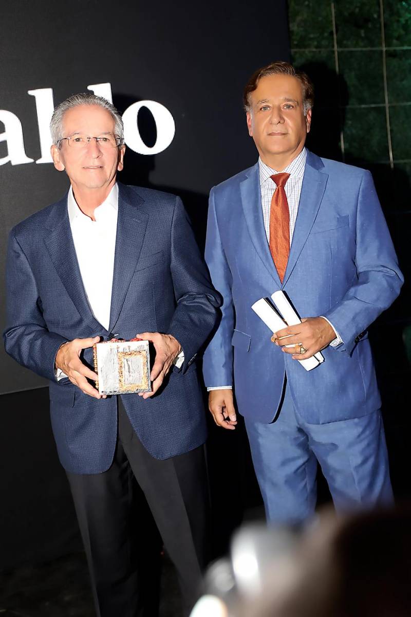 Ricardo Maduro y Thierry de Pierrefeu
