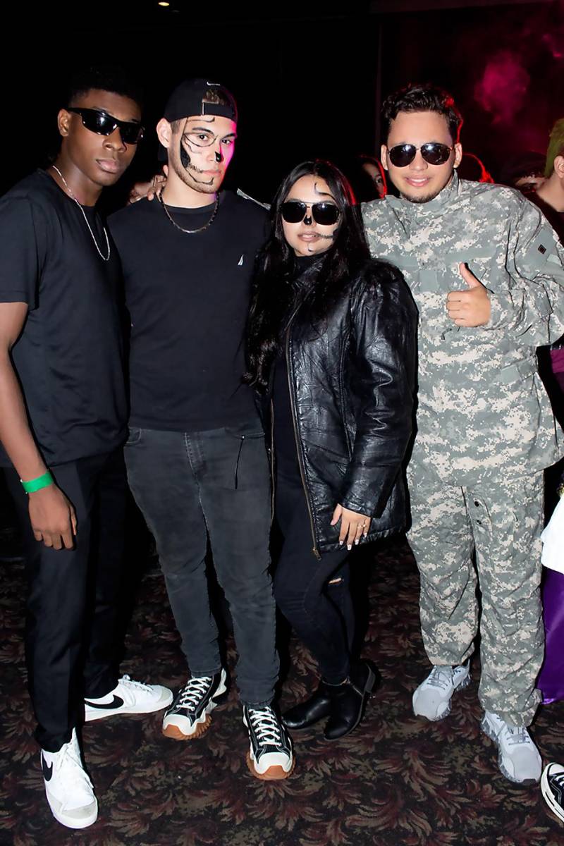 Malachi Stanley, Ken Harrell, Larissa López y Efraín López.