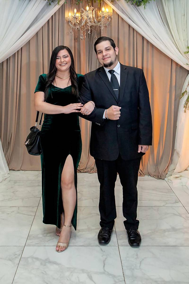 Dunia Fernández y Gustavo Meléndez.
