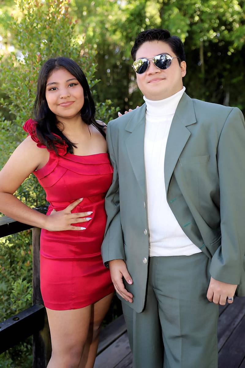 Isis Salgado y Javier Valladares. 