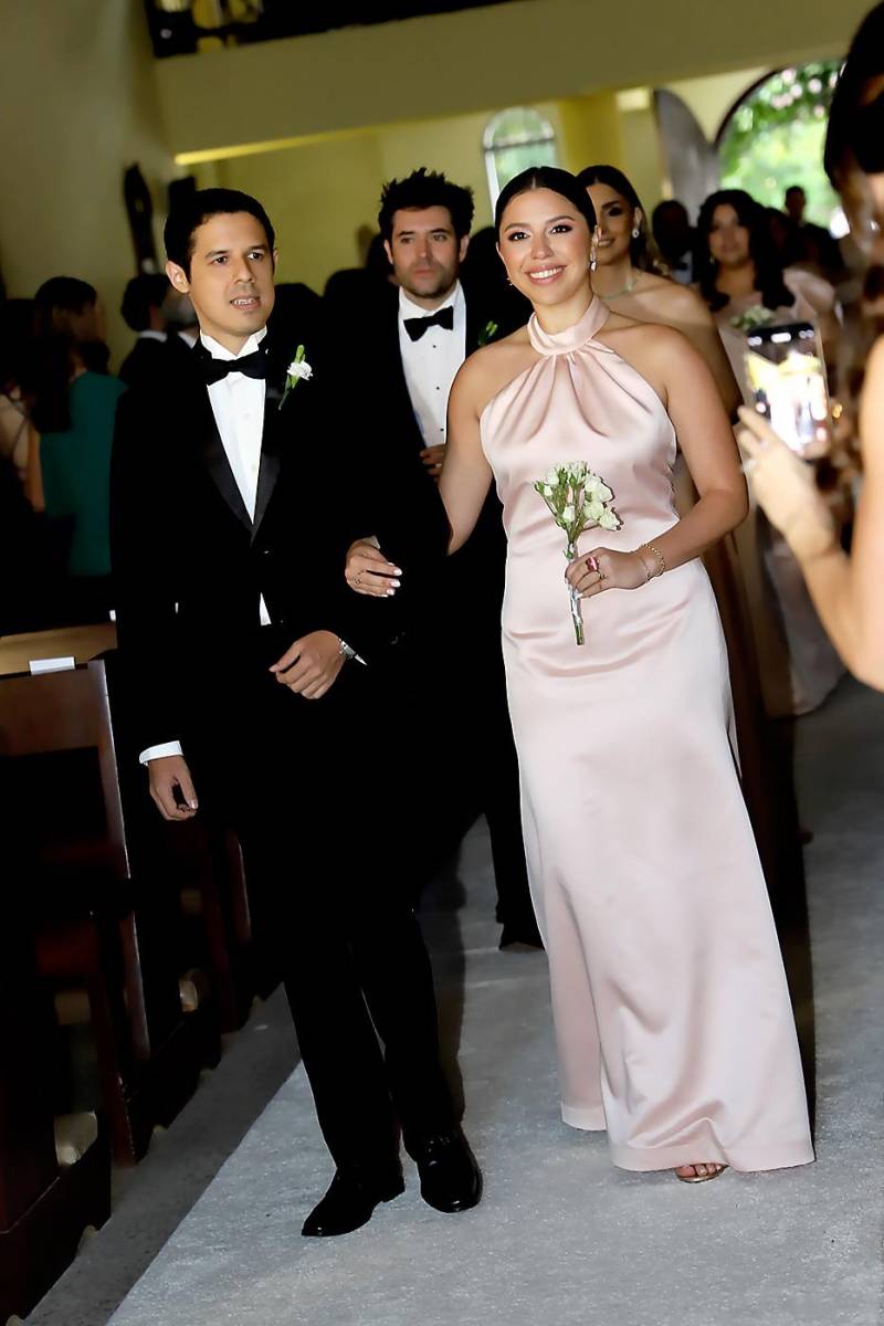 Boda de Samira Kafati y Paolo Burgos