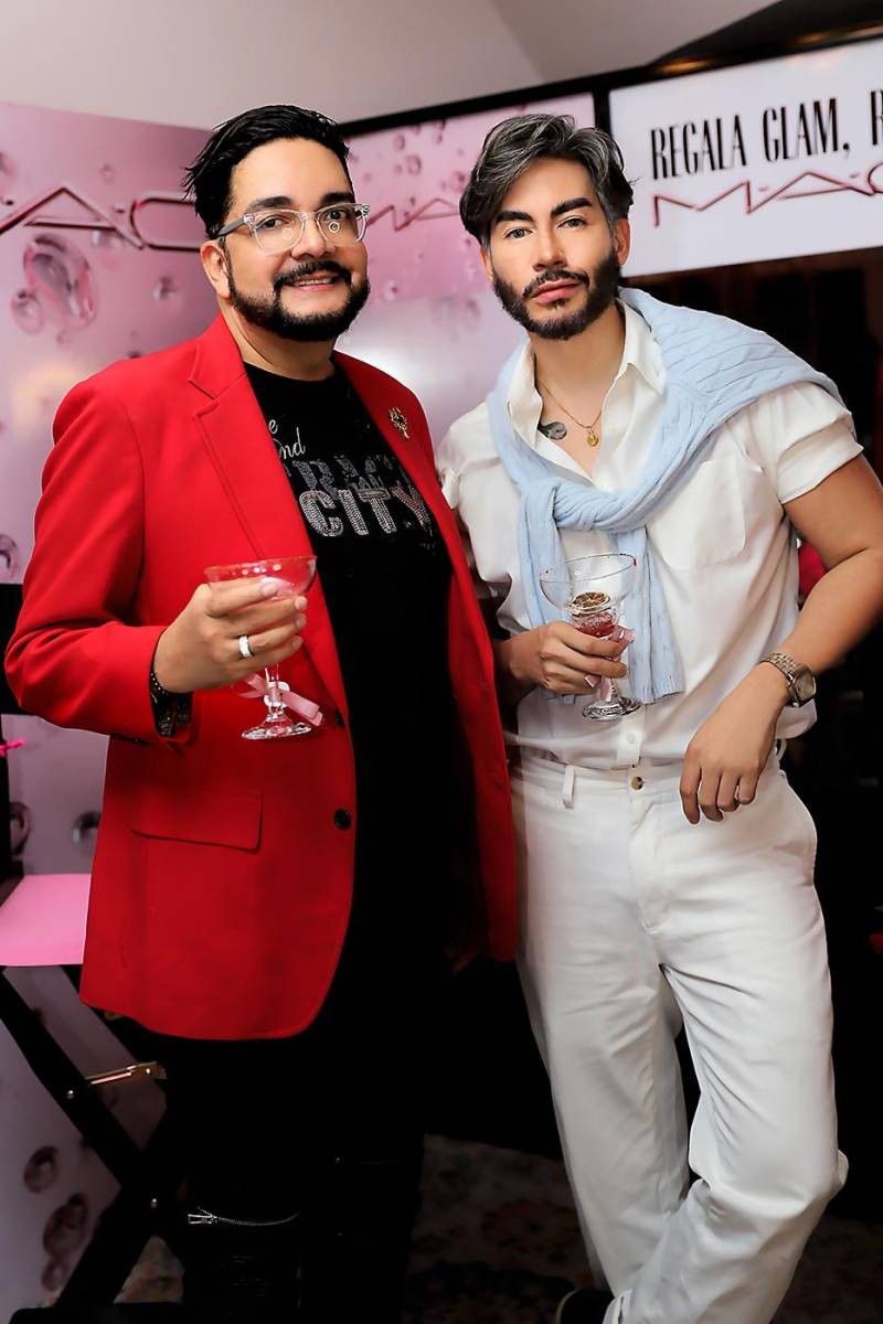 Enrique Oyuela y Saúl Larios