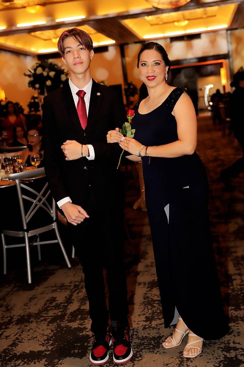 Fabian Ramírez e Irina Guardiola.