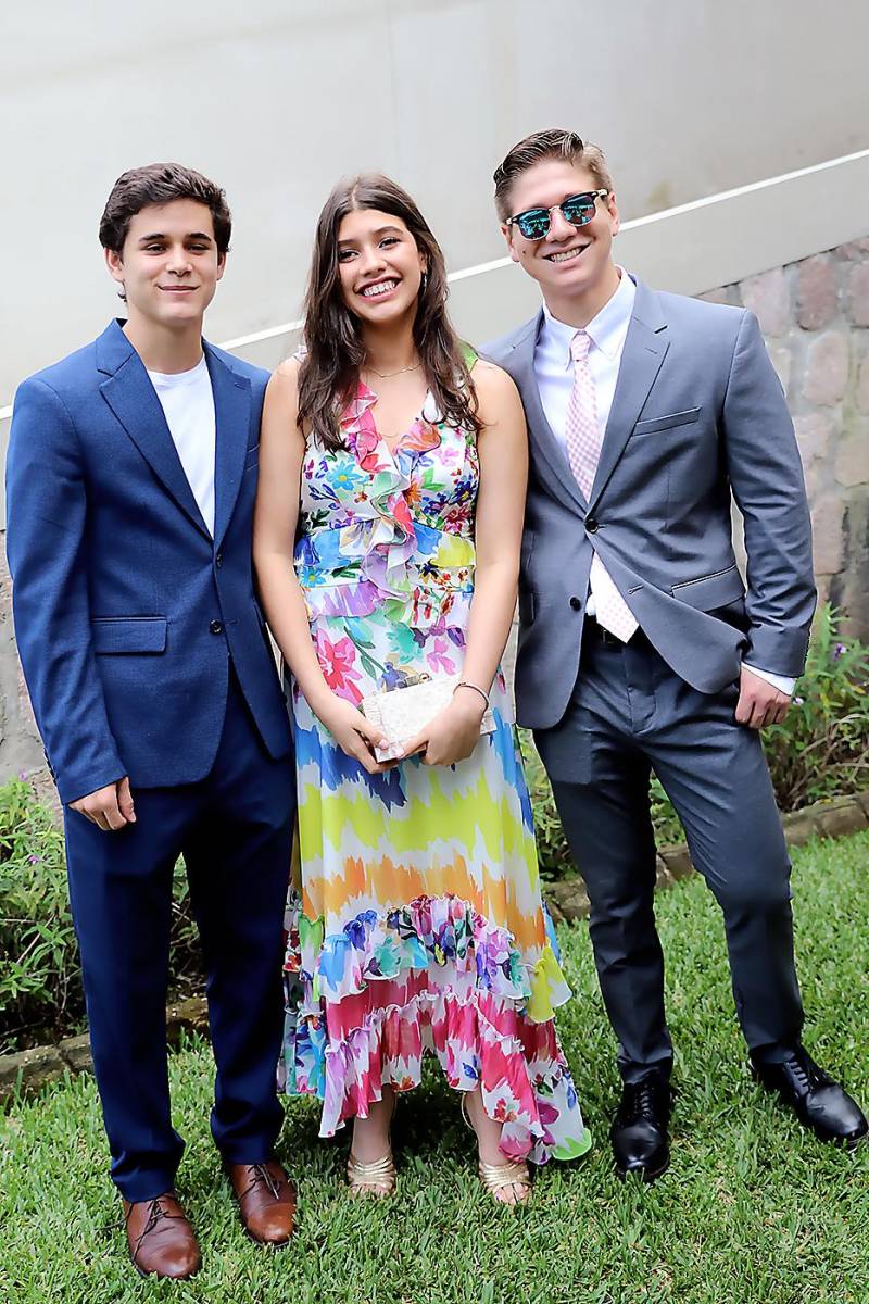 Luca Salinas, Andrea Díaz y Stefan Lagunes