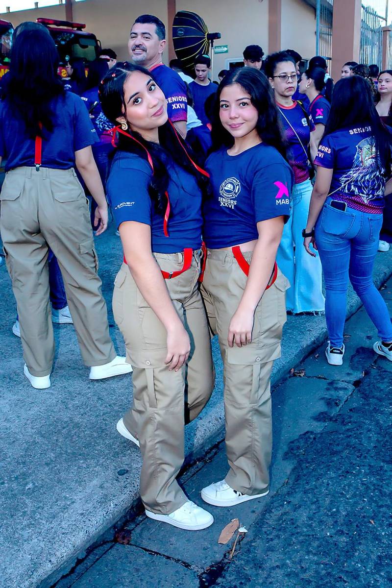 Kimberly Chinchilla y Angie Morales.