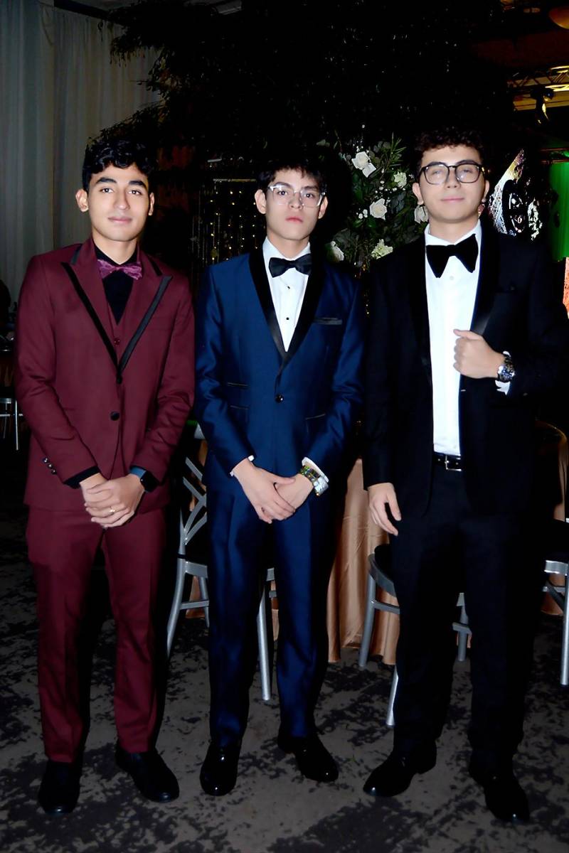 Fabricio Cárcamo, Carlos Rojas y Raúl Suazo