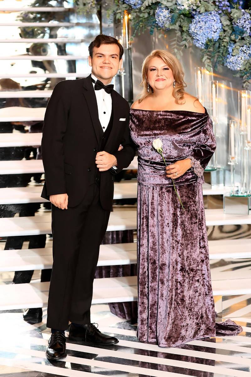 William Randolph Scott Sager con su madre Jenny Carolina Sager 