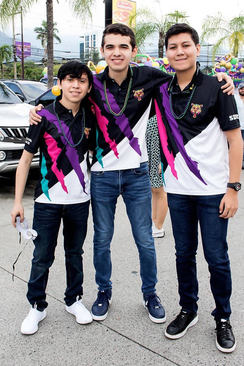 Jordi Garzona, José Aparicio y Kristian Mathis.