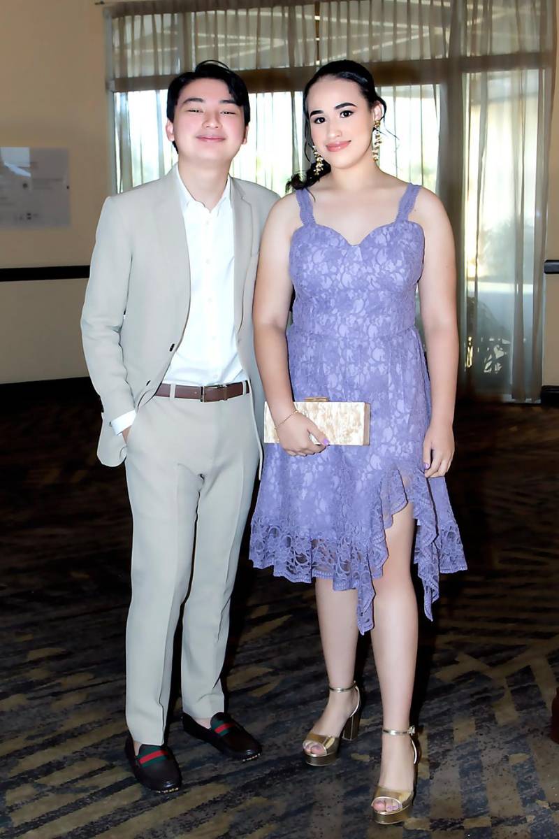 William Chan y Daisy Gutierrez. 