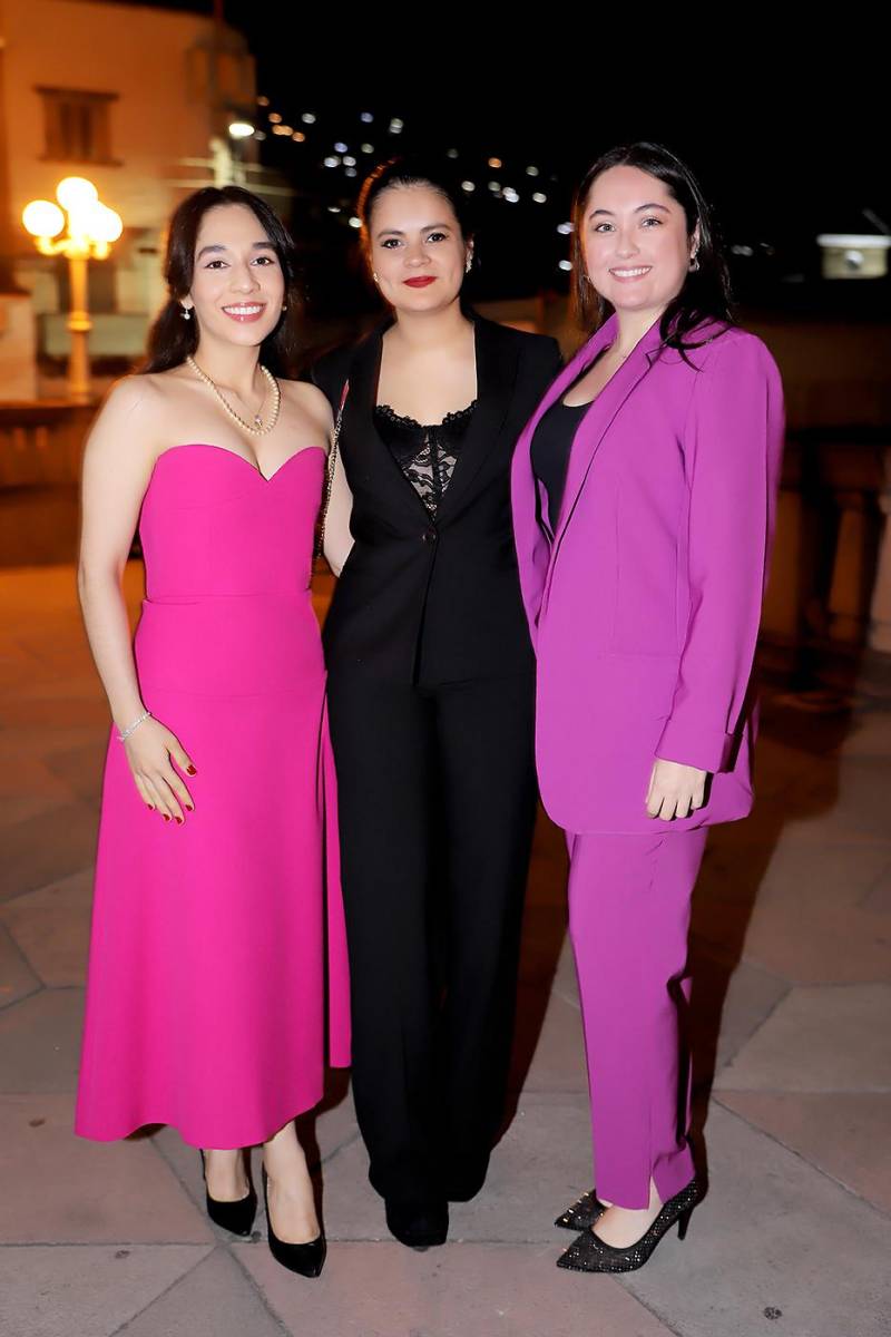 Nazareth Abudoj, Andrea Betanco y Marianne Loewenberg.