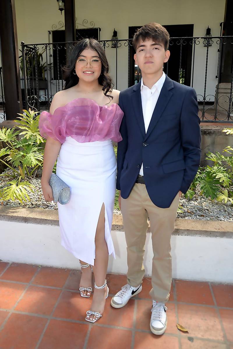 Lluvia Suazo y Antonio Fernández