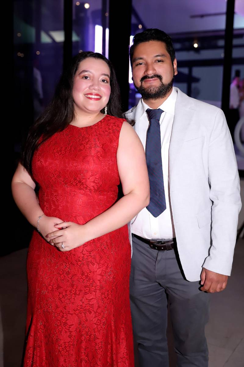 Ana Mejía y Carlos Maradiaga.