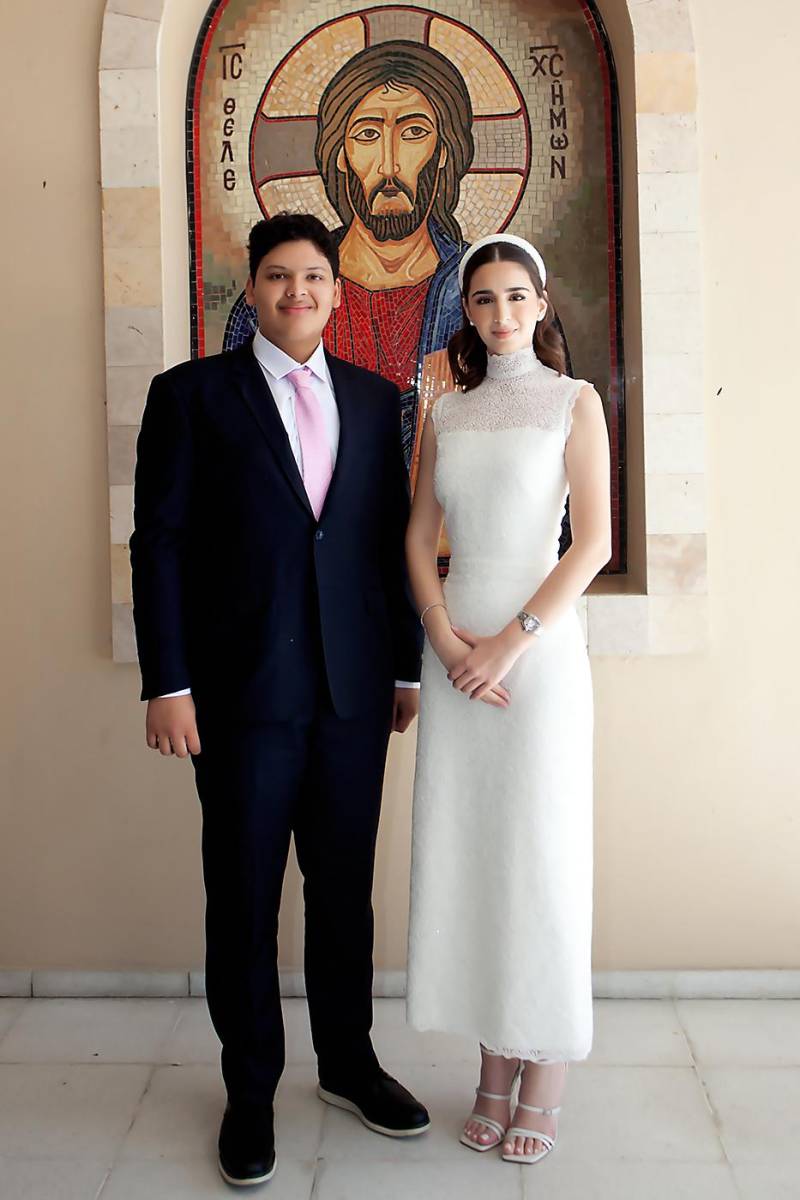 Gabriel Rodríguez y Michaela Fajardo.