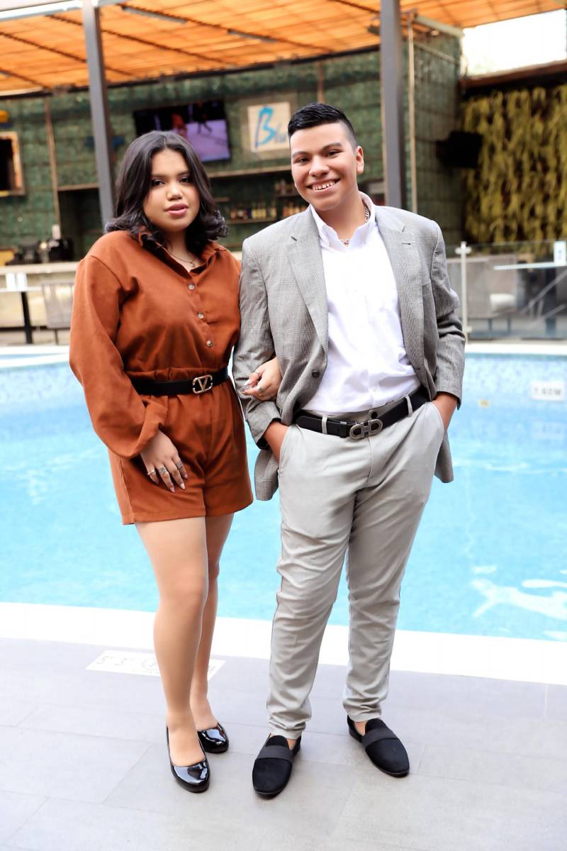 Sheiby Almendarez y Josué González.