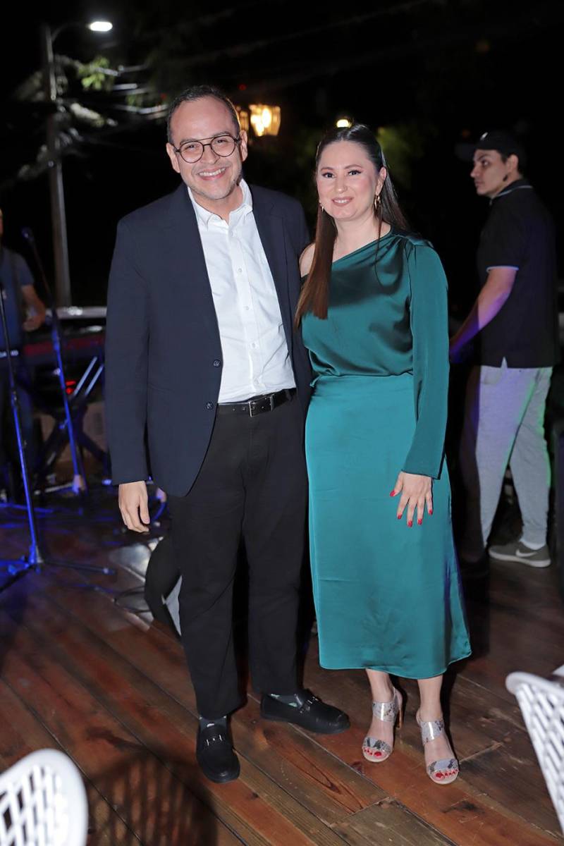 Leonel Rivas y Ana Araque.