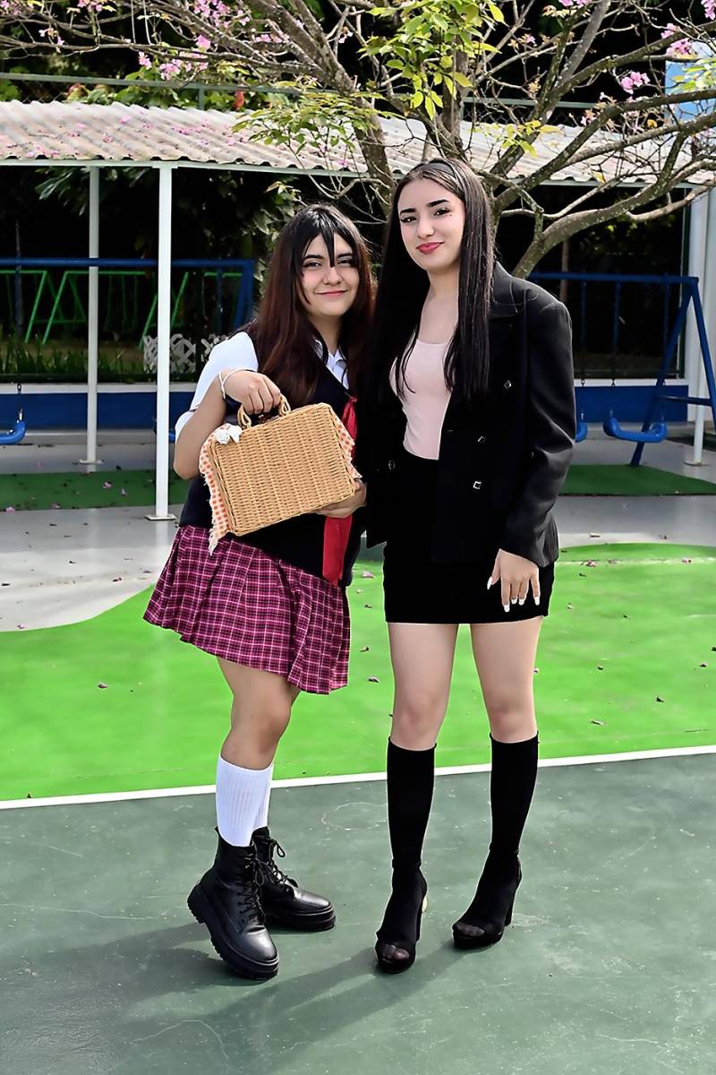 Lucía Godoy y Stella Turcios