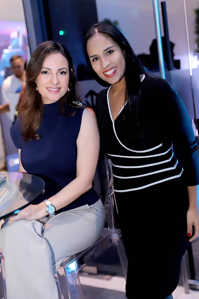 Isabel Giammattei y Heydy Ovando.